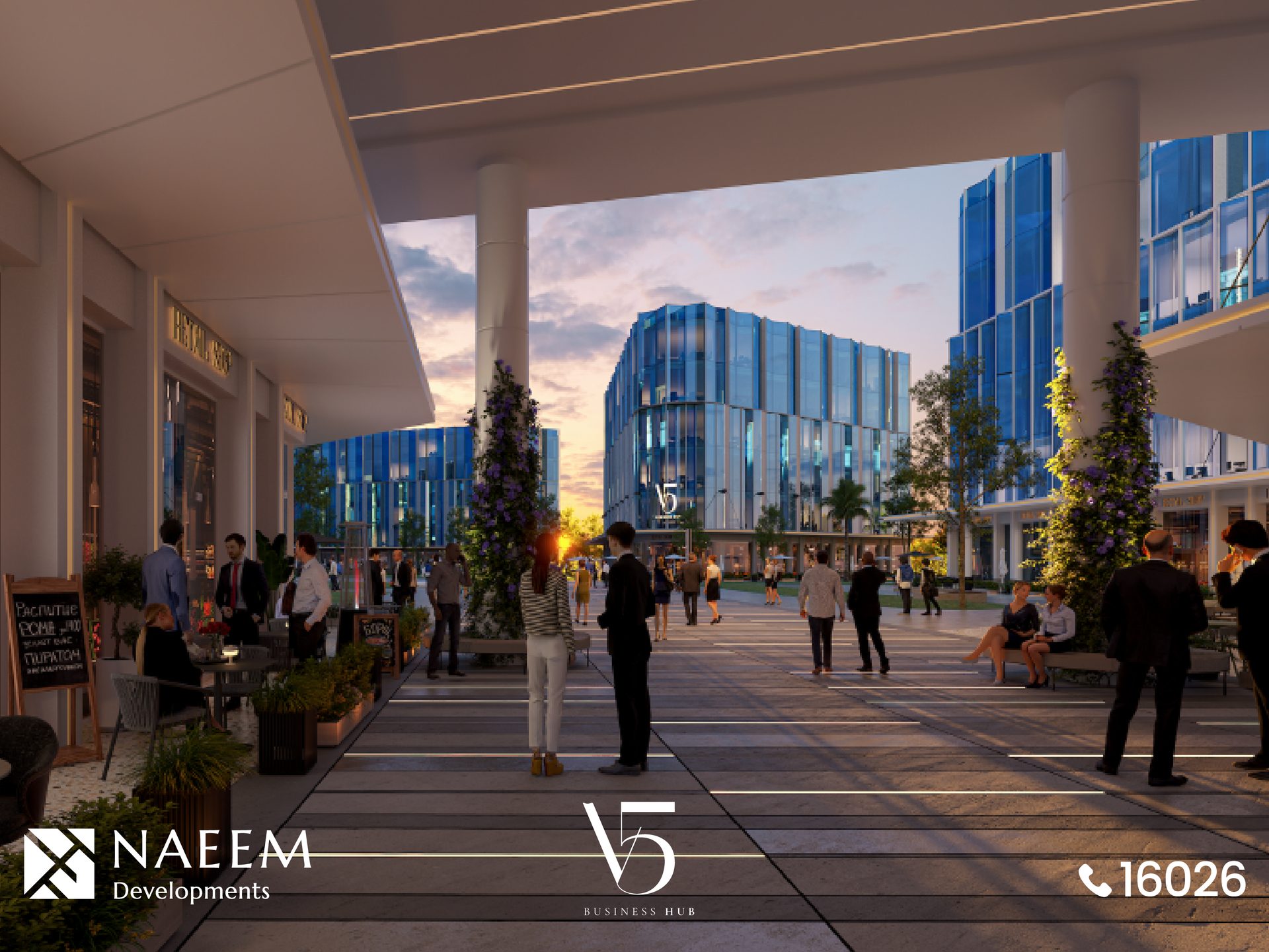 V5 Business Hub – Smart Village – صورة 3