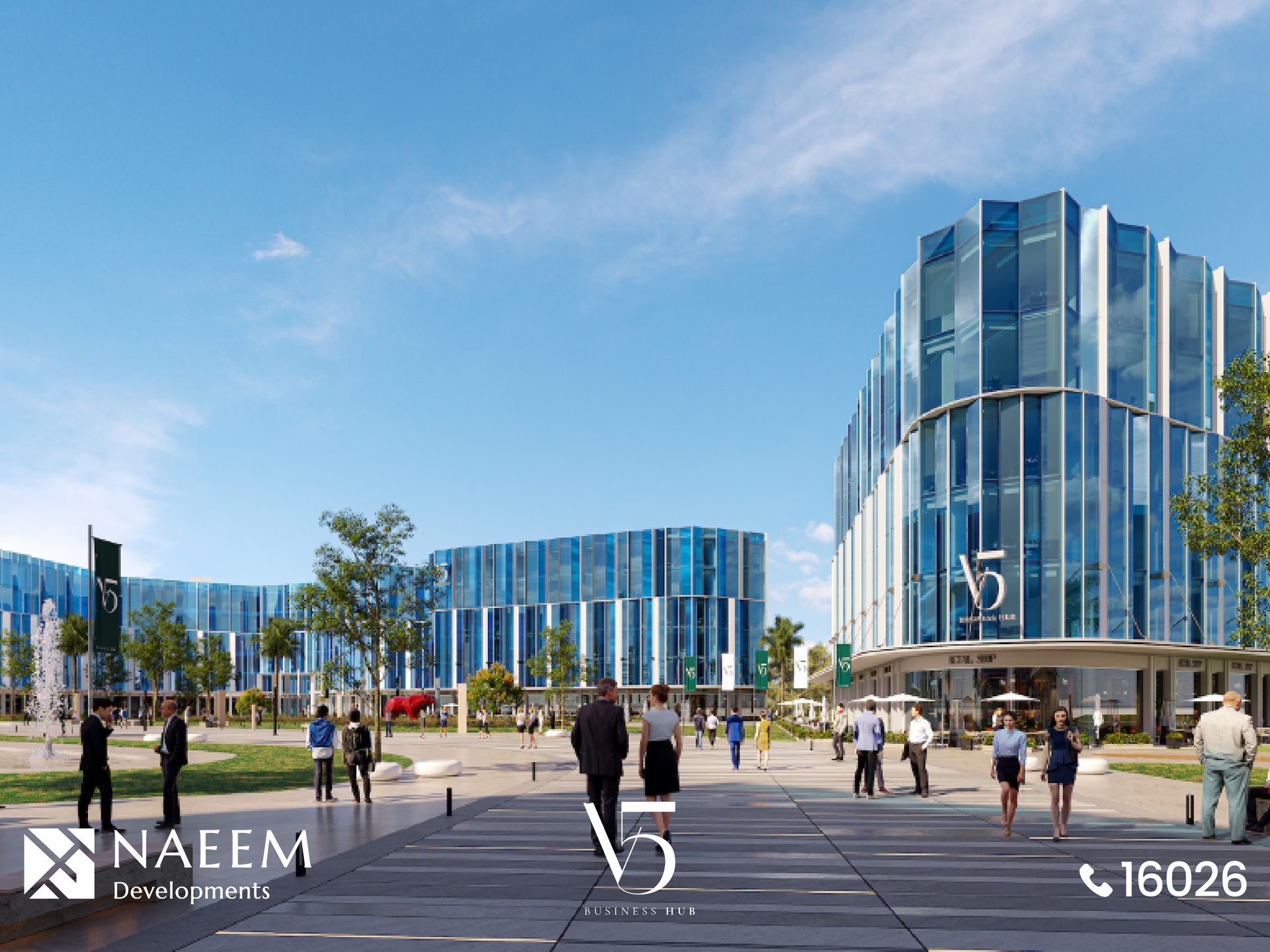V5 Business Hub – Smart Village – صورة 2